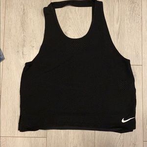 Black nike athletic top